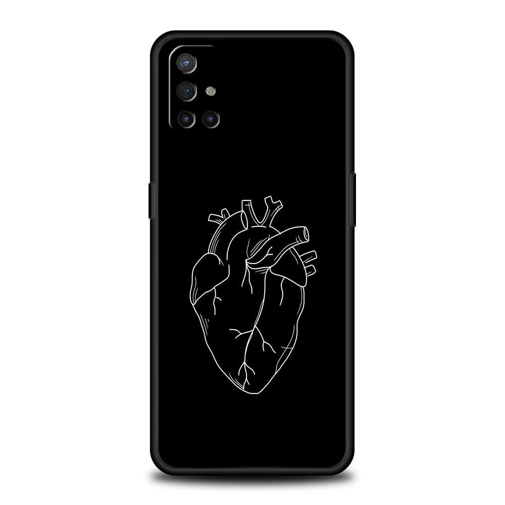 Phone Case For OnePlus 15 13 12 11 10 9 8 7T Pro 13T 13R 12R 10R 9RT 8T Nord 2T CE 2 3 5G Lite Soft Cover Creative Heart Medical