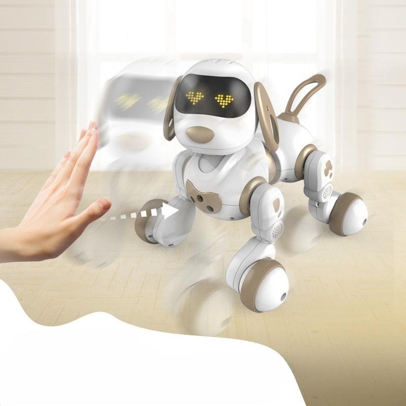 18011 Intelligent Programming Robot Dog Music Dancing Electric Remote Control Dog Early Education Children'S Toy Dog Gift
