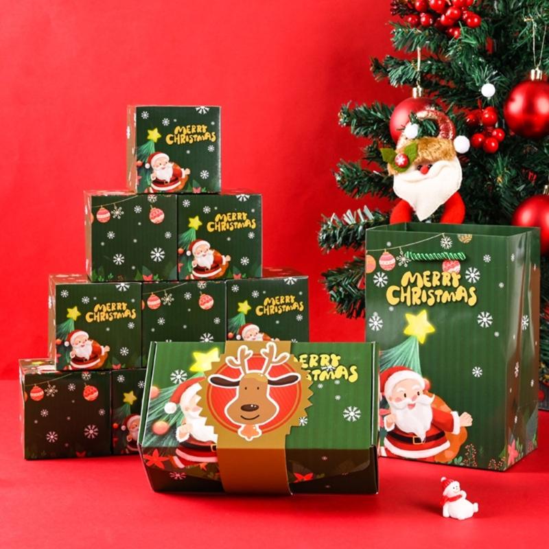 Christmas Popup Gift Box Surprise Fold Designs Paper For Holiday Party Decorations Holiday Accessories