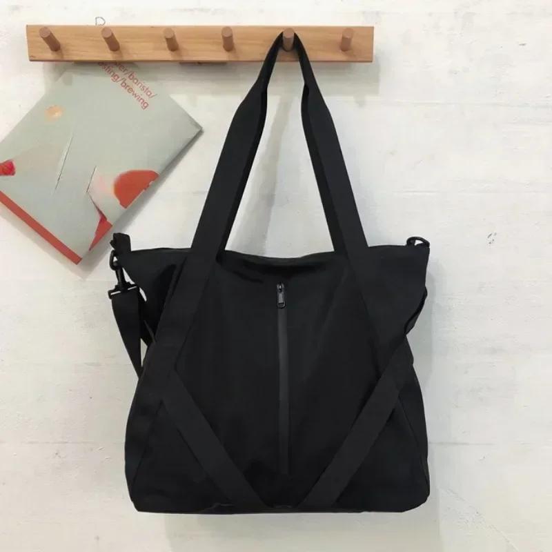 Large Capacity Shopping Bags for Women Tote Bags Nylon Female Shoulder Bag Retro Mens Handbags Travel Shoulder Bag
