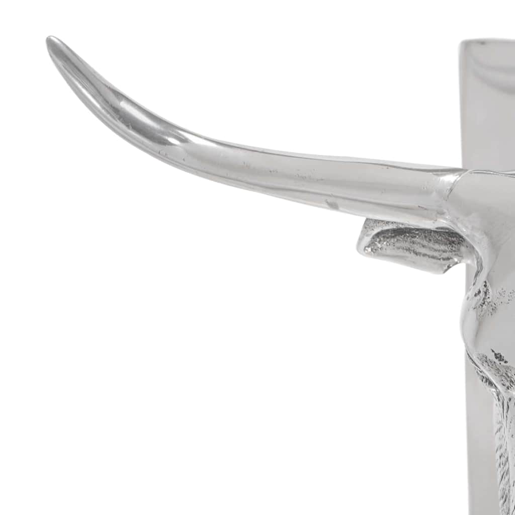 Bookends 2 pcs Silver 21.5 x 15.5 x 20 cm Aluminum
