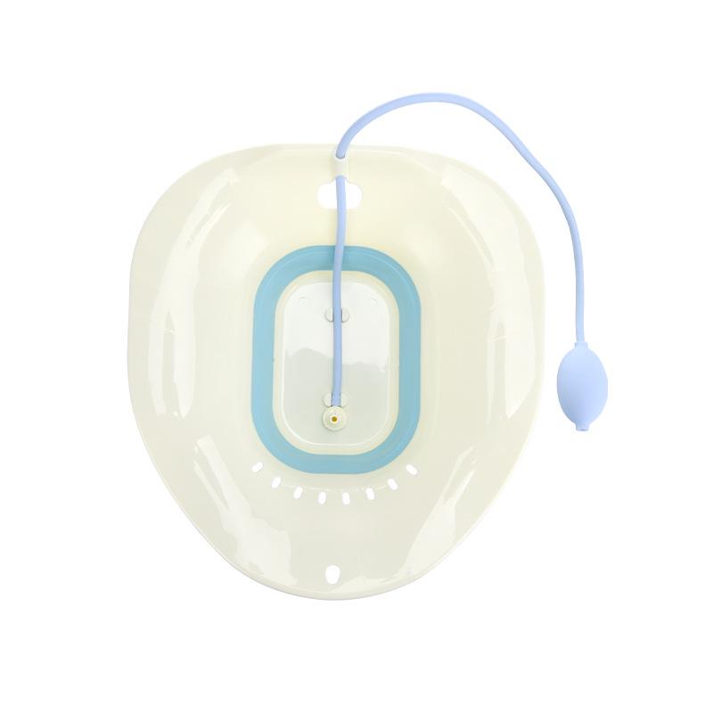 Squat-Free Bidet Sitz Bath Basin for Elderly, Postpartum & Pregnant Women, Male & Female Care.