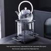 Hanton Electric Tea Stove with Glass Kettle Set