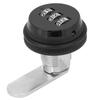 Zinc Alloy Password Combination Lock Silver&Black 3-Digit Combi Lock  Storage Security