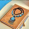 Bohemian Necklace Charms Gifts Long Decor Vacation for Women 