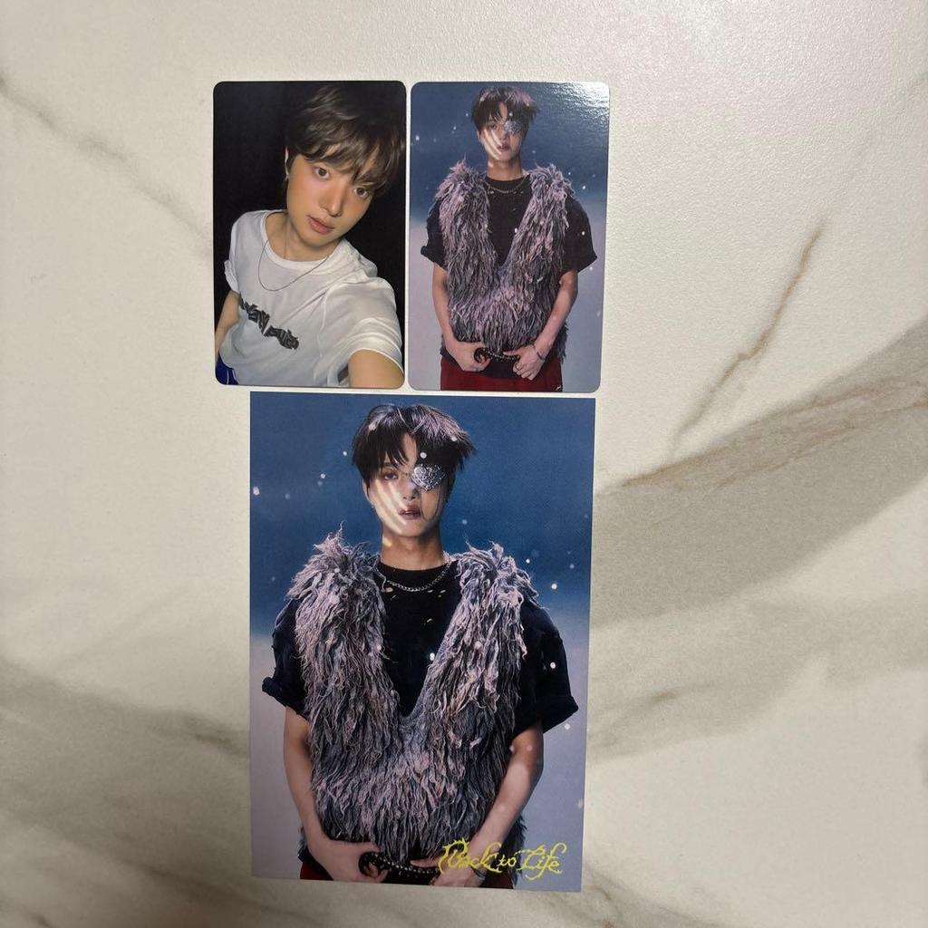 [USED] &TEAM Back to Life EJ Tower Records first-come-first-served Animate bonus postcard