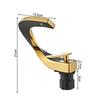 Rubinetto per lavabo da bagno in ottone Acqua calda e fredda Rubinetti per lavabo Creativo Lussuoso Rubinetto per lavabo Montaggio a ponte Torneira Banheiro Vintage