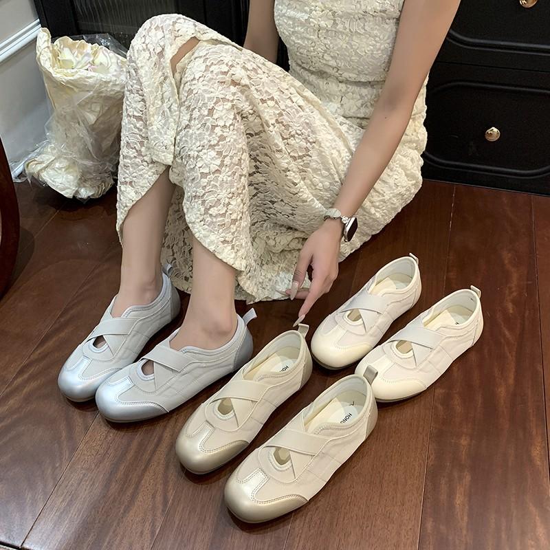 New Style Flats Women Loafers Shoes Spring Dress Elegant Shoes Lolita Woman Sandals Trend Designer Party Women’s Flats