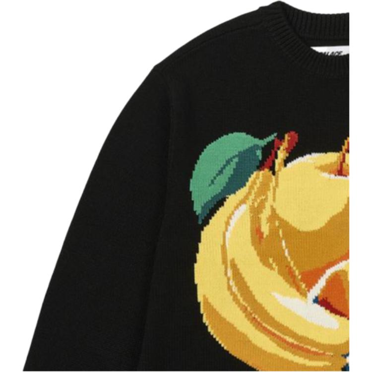 Palace Fruit Life Knit Black Unisex Tops P26KW004