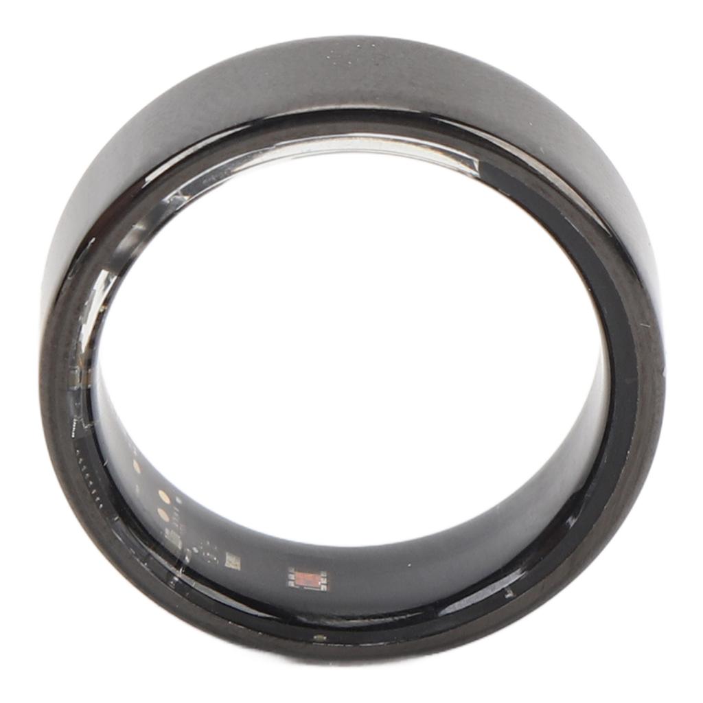 Smart Health Ring Step Counter Bluetooth 5.1 IP68 Water Resistant Magnetic Charging Fitness Tracker