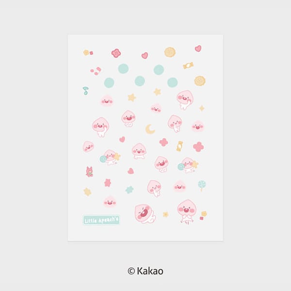 Little Kakao Friends Apeach Nail Deco Sticker