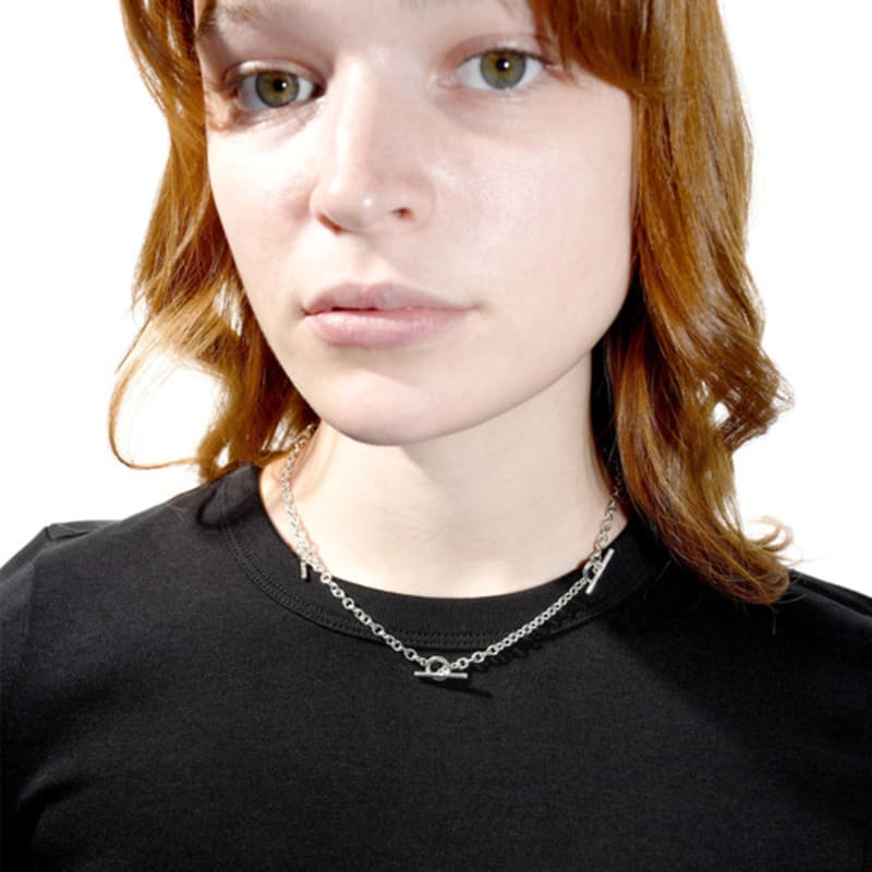 

FurFur TOGGLE BAR TRAIN NECKLACE 42cm