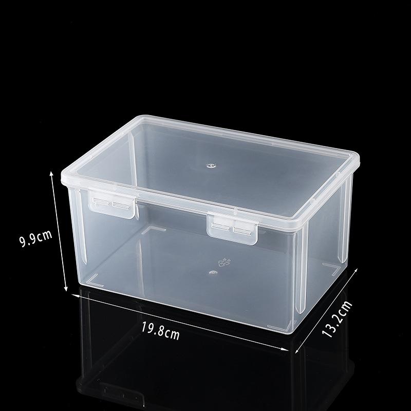 Rectangle Pp Transparent Plastic Box, Stationery Packaging Box, Electronic Components, Hardware Tools, Parts Box, Toy Storage Box