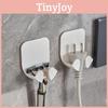 For Adhesive Hooks Wall Outlet Cord Plastic Cable Clips Accessories Kitchen