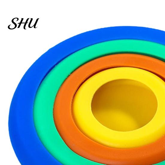 Reusable Silicone Food Wraps 4Pcs Cover Savers Good Sealing Versatile Covers For Various Sizes Of Containers Dustproof Thickened BPA Free Dishwasher