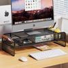 Desktop Monitor Riser Stand with Storage Shelf