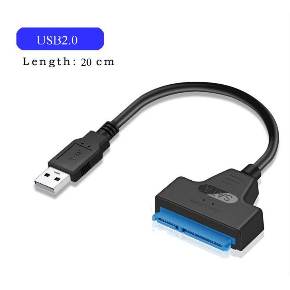 USB3.0 To SATA Hard Disk Data Cable 2.5/3 Inch SSD Hard Disk Universal Adapter Easy Drive Cable
