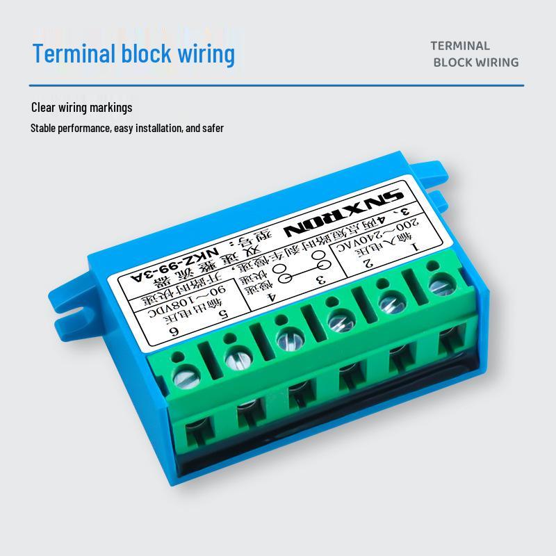 Dual-Speed NKZ-99/170-3A Brake Rectifier Module for Motor Holding, 220/380VAC
