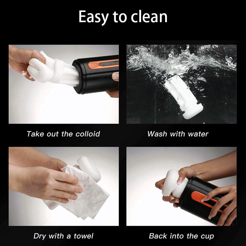 6in1 Automatic Telescopic Sucking Vibration Masturbators For Men Pussy Vaginas For Men Real Blowjob Sex Toys For Men