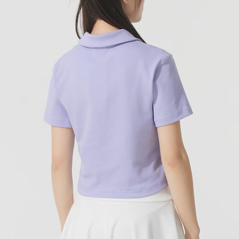 Nike Sportkleding Essentieel Mode Comfortabel Kortmouwige Poloshirt Dames tops Paars DV7885-533