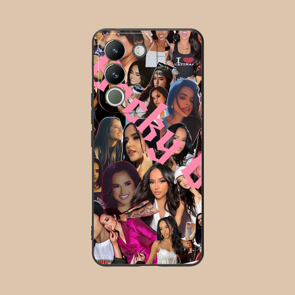 Fashion Becky G Matte TPU Mobile Phone Case for VIVO V60 V50 V40 V30 V29 V27 V25 V23 Pro Lite 5G Colorful Printing Cover