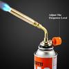 Verstellbare Butan-Lötlampe – Piezozündung, 10cm Flamme zum Kochen, Löten, Camping