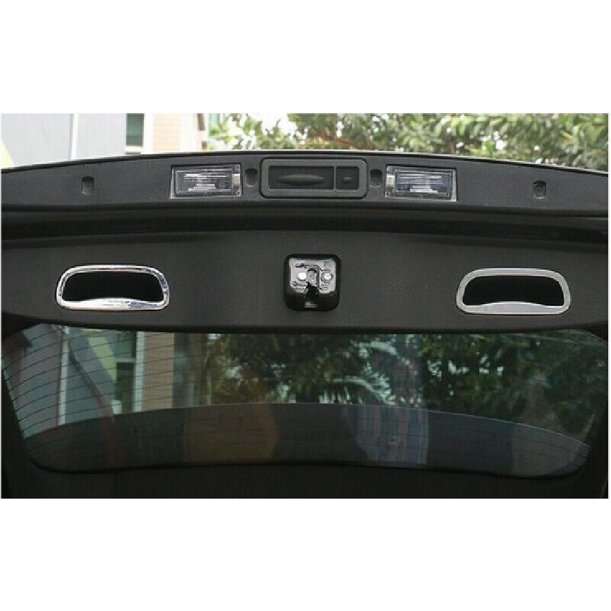 Chrome For Dodge Durango 2011+ Rear Door Tailgate Handle Tail Ring Cover Trim