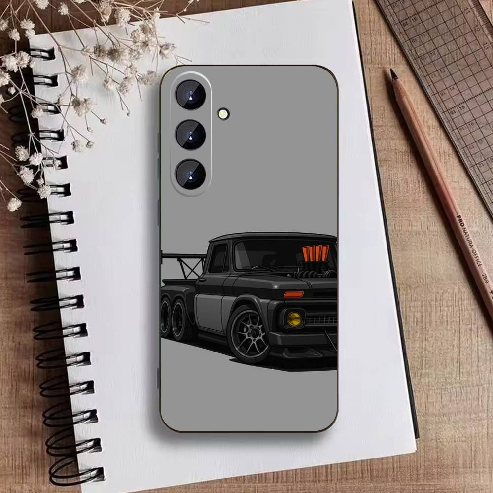 Car Cool sport Phone Case For Samsung Galaxy A73,A21s,A22,A31,A52,A53,A71,A41Soft Black Shell Samsung a72