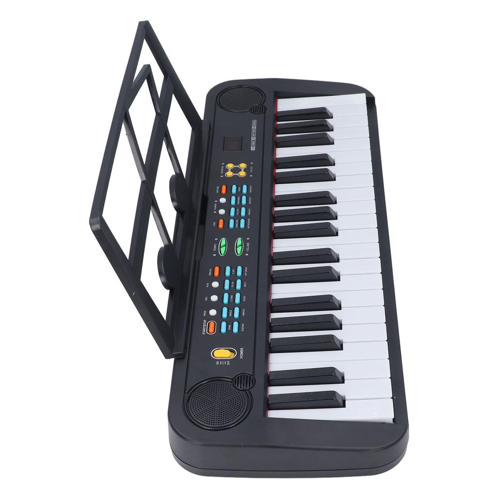 37 Key Keyboard Piano with Sheet Music Stand USB Cable LED Display 200 Sound Tones Electronic