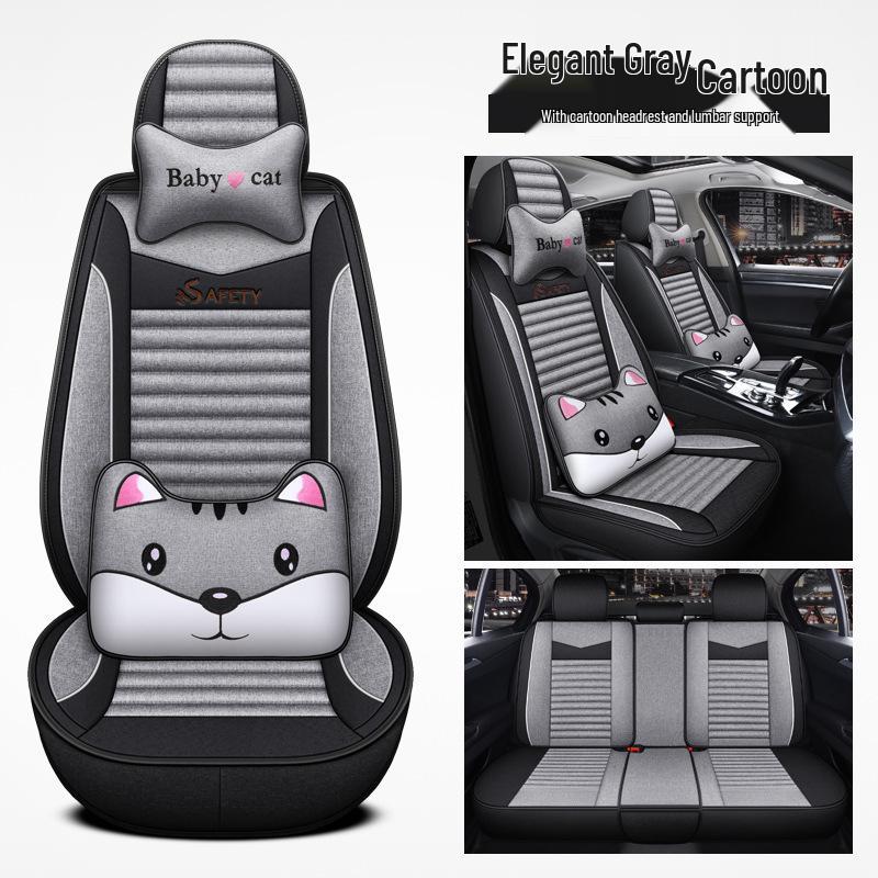 Compatible Car Seat Covers for Toyota Vios (2004-2010, All Models)