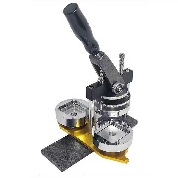 50mm All-Metal Square Badge and Magnet Maker Machine