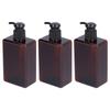 3PCS 280ml Pump Bottle Empty Liquid Hand Soap Container Plastic Press Bottle for Travel Use