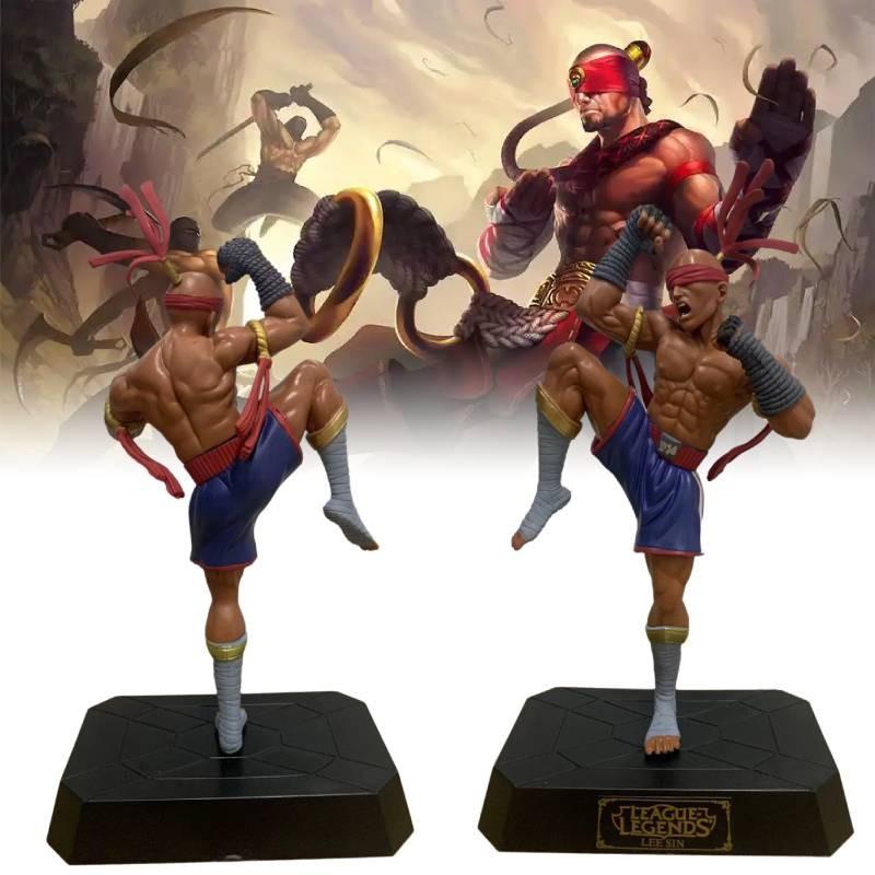 League Legends Of Lee Sin Figurine Game Model Lol Ornament Toy Gift Garnish