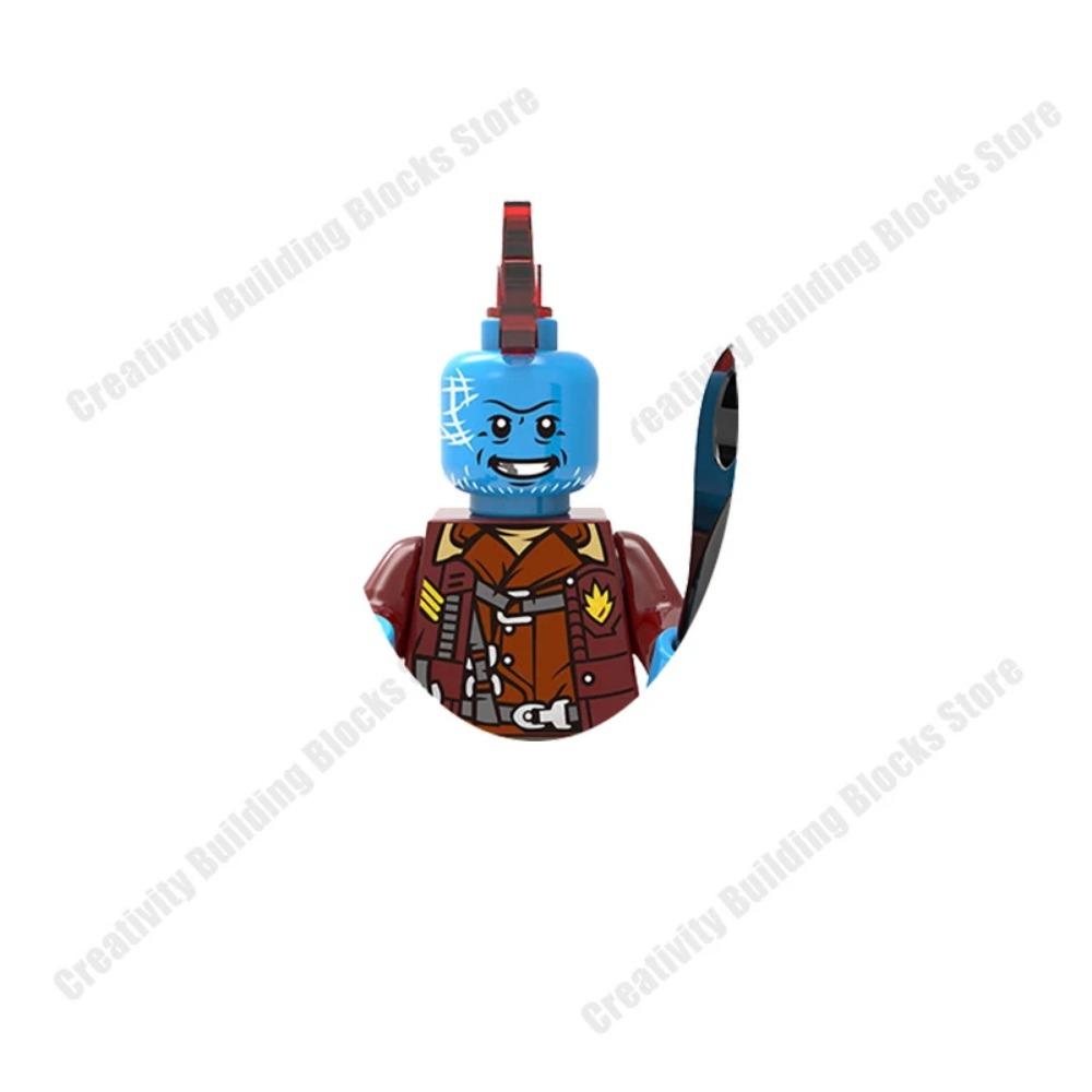 Disney Hot 3D Mini Avengers Superhero Character Model Set Building Blocks Assembling Toys Children's Birthday Gifts Boys Girls