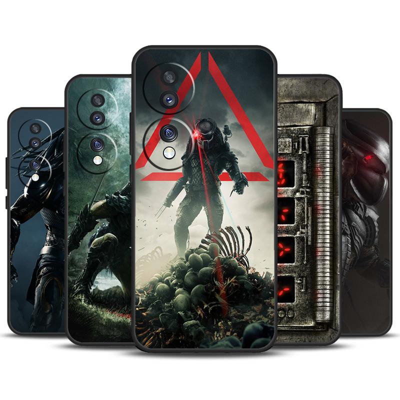 Alien Predator Phone Case For Honor 90 Lite 70 50 Magic 5 6 Pro X6 X7 X8 X9 X6a X7a X8a X9a X9b X8b Cover