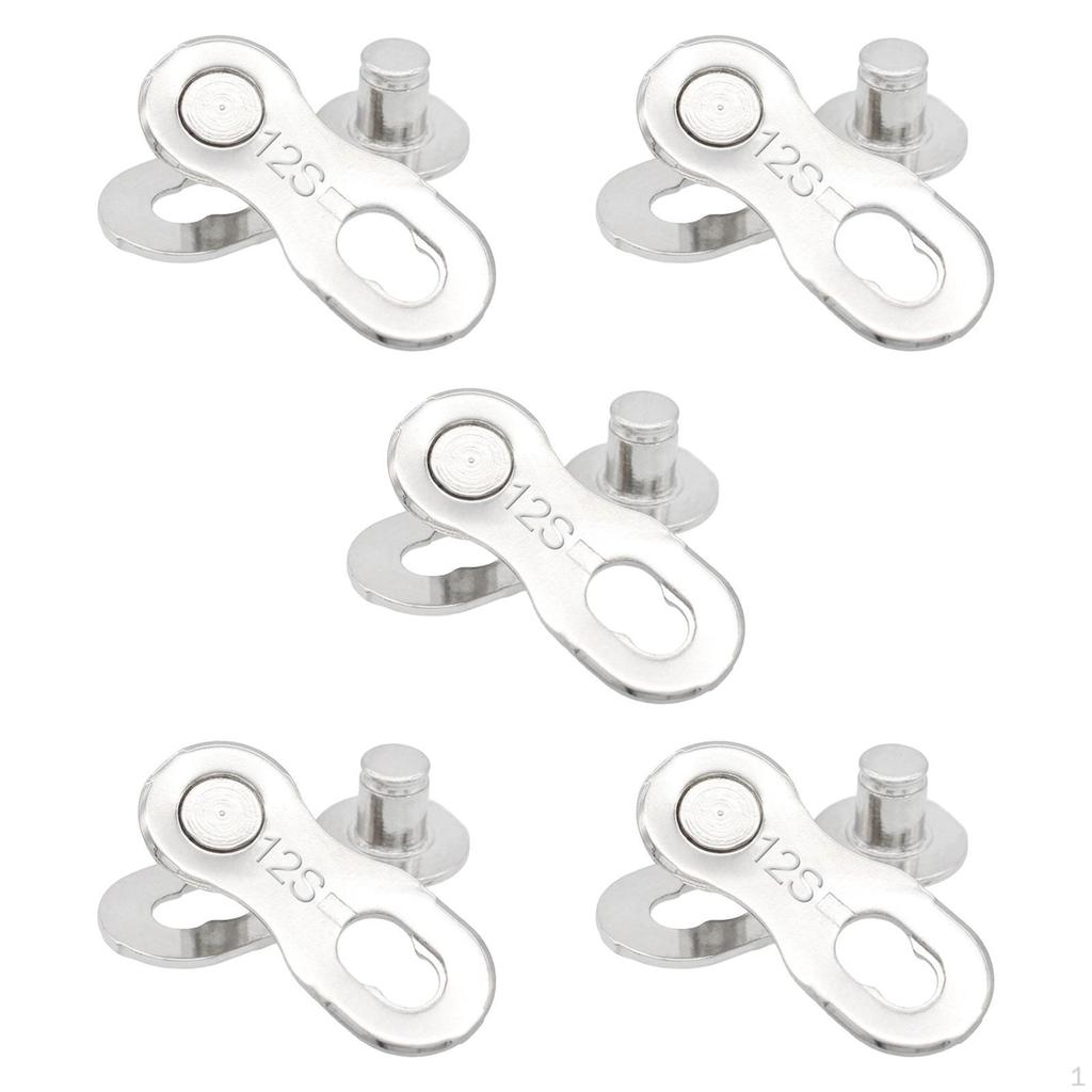 5 Pair Bike Chain Link Quick Easy to Install Portable Reusable Repair Practical Premium