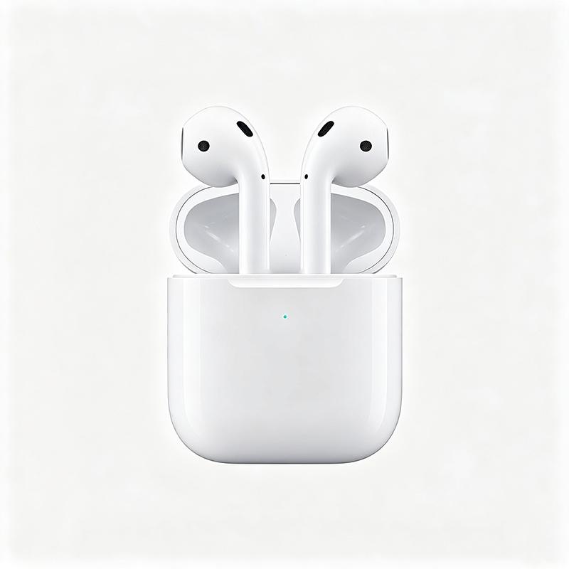 Apple Auriculares Bluetooth TWS AirPods 2 Micrófono Integrado Control Táctil Audio Rico Batería Larga Auriculares Inalámbricos Para IOS Android