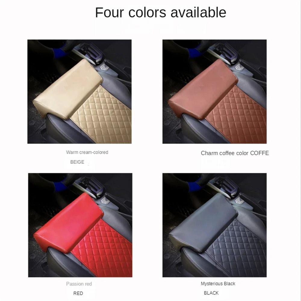Universal Car Seat Extender Cushion Leather Auto Front Chair Mat Leg Support Pillow  Home/Offices