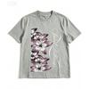 Unisex Y2k Black V Neck Slim T Shirt Purple Lily Floral Sweet Nothings Cursive Print Short Sleeve Casual Tops