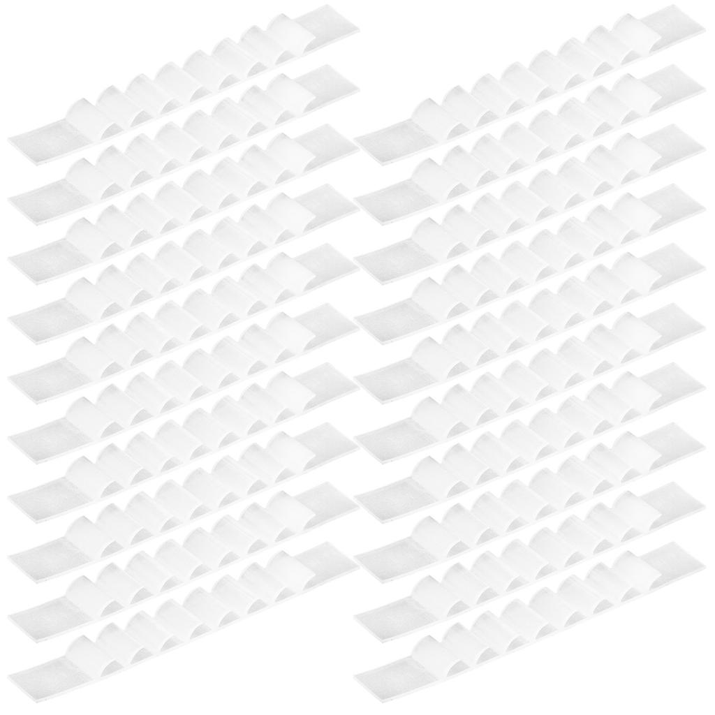 100 Pcs Accessories Hanger Anti-slip Strip Coat Hangers Grips Silica Gel Silicone Strips