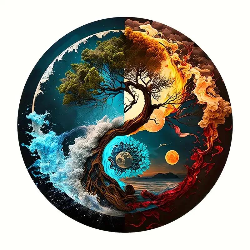 TaiChi Iq Puzzles Wood Board Games Ideal for The Whole Family Learning Plus Education Action Figures Craft Playthings Jigsaw Wooden Puzzle