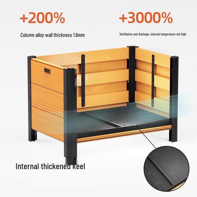 Outdoor Aluminum Alloy Planter Box