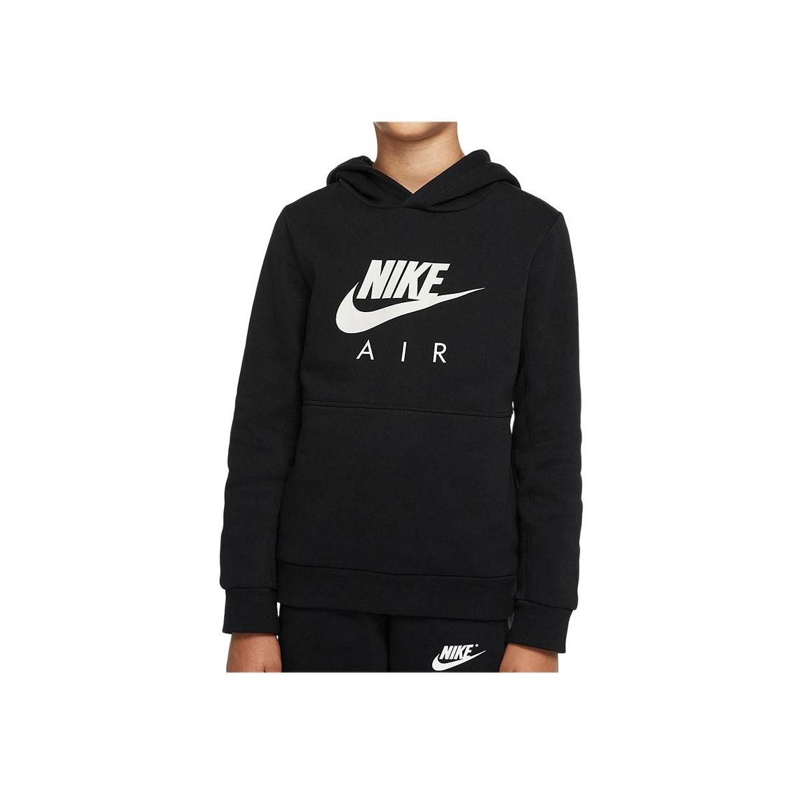 Nike Худи с воздухом Модное Универсальное Худи для детей Черный DM8109-010 M