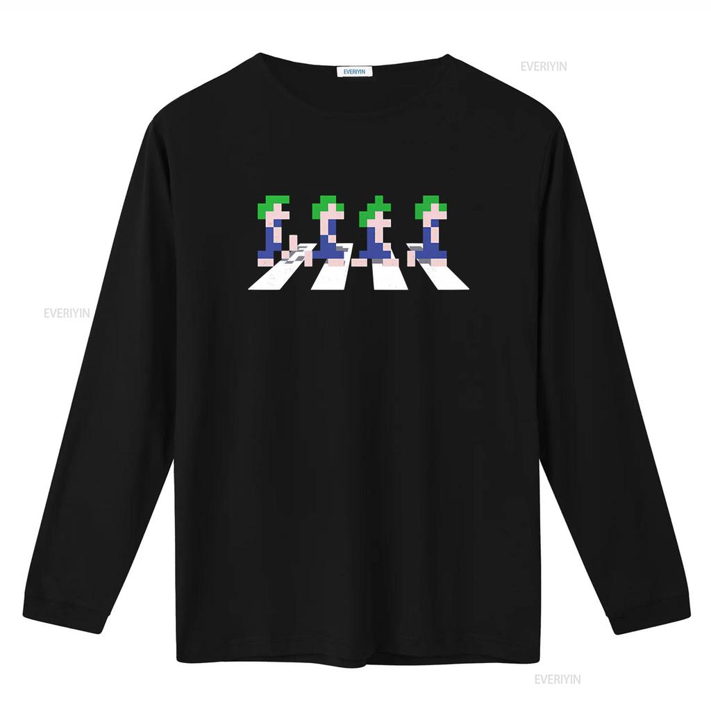 Retro 8Bit Pixel Lemmings Road Video Game Gamer T Shirt Geek Nerd Gaming Style Vintage Washed Top For Everyday Wear Fashion