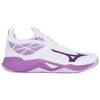 Mizuno Wave Dimension Comfortable Non-Slip Durable Low-Top Training Shoes Men Sneaker White Purple V1GC224010