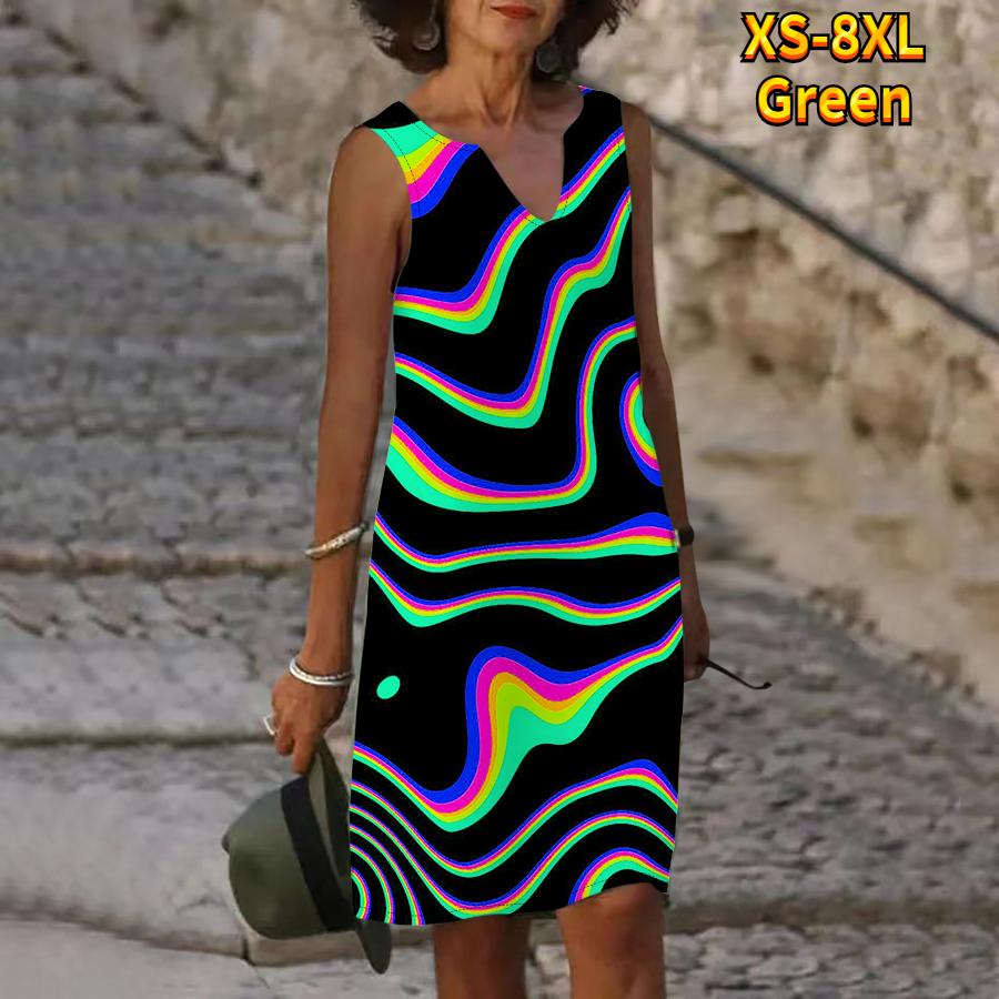 Женское платье с v-образным вырезом — фото 4