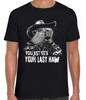 Western Capybara You Just Yee'd Your Last Haw Cowboy Gift Black Tee T Shirt 415