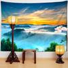 Bohemian Style Aesthetics Room Home Decoration Sunset Landscape Landscape Painting Tapestry Wall Hanging