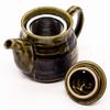 Mino Ware Oribe Checkered Made In Pot, Approx. 530ml, Pattern, Japan, 500-10