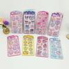 1 Sheet Diy Notebook Album Diary Handbook Decoration Cute Anime Kawaii Sanrio 3D Shake Sticker For School Student Stationery